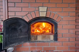 Pizza oven test firing